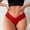 Red, variant on Saving TASICA Red Womens Comfortable Underwear Lace Stretch Hipster Thongs for Women Soft Breathable Panties Boyshorts No Show Underwear Women Seamless