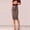 #06,Coffee, variant on Aoochasliy Women Skirts Summer Womans Skirt Trendy Leather Skirt Solid Color Elegant Knee Length Skirt