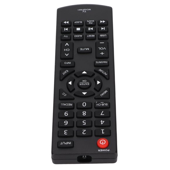 Télécommande de Remplacement MC42FN01 pour Téléviseur pour SANYO MC42NS00 FW24E05F FW24E05T FW65D25T