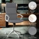 thumbnail image 3 of MAGMALIFE Silla de Oficina Stilla Ergonómica con Reposacabezas, Respaldo de Malla Transpirable, Altura e Inclinación Ajustables, Reposabrazos Abatibles y Ruedas 360° Silenciosas, Soporta 150kg (Gris), 3 of 8