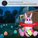 thumbnail image 4 of 4-feet Inflatable Easter Bunny With LED Lights - Outdoor Decoration For Easter Celebrations, 4 of 5