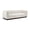 Cream, variant on Meridian Furniture Quinn 3-Piece Fabric Modular Sofa in Cognac Orange