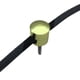 thumbnail image 4 of Anclajes para cable para organización de escritorios - Clips organizadores de cable de aluminio premium de 3 con adhesivo fuerte para el hogar y la oficina - blanco, negro, gris/metal, 4 of 5