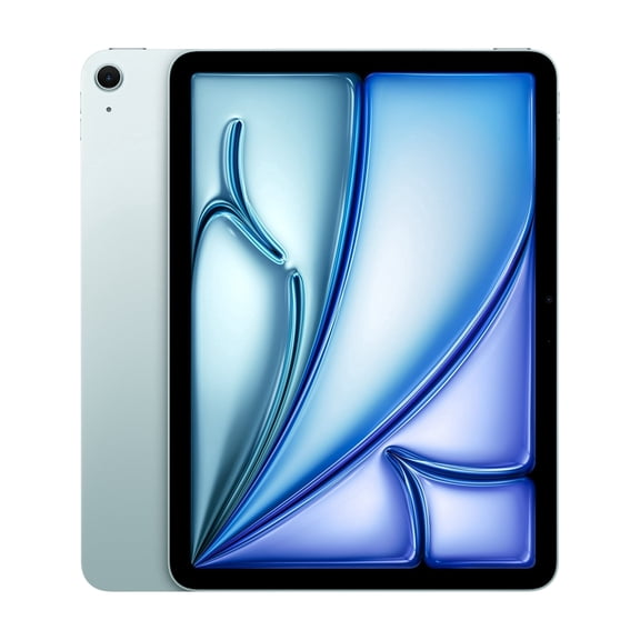 Restored 2024 Apple 11-inch iPad Air M2, Built for Apple Intelligence, Wi-Fi 128GB - Blue