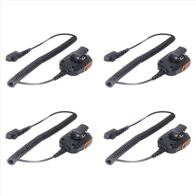 4X PTT Micrófono de Mano para HYT PD702 PD700 PD700G PD780 PD780G PD780GM PD782 Walkie Talkie Radio Bidireccional