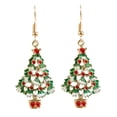 thumbnail image 1 of Pendiente de botón de Nad: 1 par de regalos de Nad hipoalergénicos, joyería festiva para mujeres, adolescentes, niñas, pendientes colg - árbol de Nad Sunnimix pendiente de tema de navidad, 1 of 8