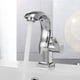 thumbnail image 3 of Chrome Wash Basin Sink Faucet Single Handle Single Hole Cold Water Bathroom Faucet Deck-mounted Tap Silver, 3 of 10