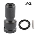 thumbnail image 2 of Adaptateur de Conversion d'Outils 2 Pcs pour Clé et Tige Hexagonale, 2 of 4