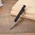 thumbnail image 3 of Solid Carpenter Pencil with Refill Leads Sharpener Woodwork Marker (Black), 3 of 15