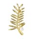 thumbnail image 1 of Para las mujeres Accesorios Regalos Broche de oro de la joyería de trigo de la oreja de la joyería casual Suéter Atmósfera Accesorios Moda Citrino Broche, 1 of 3