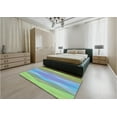 thumbnail image 4 of Ahgly Company Indoor Rectangle Patterned Algae Green Area Rugs, 4' x 6', 4 of 6