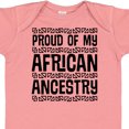 thumbnail image 4 of Inktastic Black History Proud African Ancestry Boys or Girls Baby Bodysuit, 4 of 5