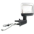 thumbnail image 5 of Mirror Compatible With 2014 Jeep Wrangler (JK) Left Driver Side Heated Chrome Kool-Vue, 5 of 7