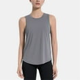 thumbnail image 4 of Ruyang Women Sleeveless Yoga Tops Workout Cool T-Shirt Running Short Tank Crop Tops Outdoor Athletic Workout Tee Tops, 4 of 8