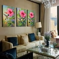 thumbnail image 4 of Hieng Modern Classic Art Canvas Print Hummingbird Canvas Painting Small Birds Original Oil Art Animals Artwork Nursery Wall Art Unframed, 4 of 6