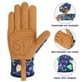 thumbnail image 2 of Womens Gardening Weeding Working Gloves, Leather Garden Glove for Women Thorn Proof No Stab for Digging, Planting,Pruning (Medium), 2 of 6