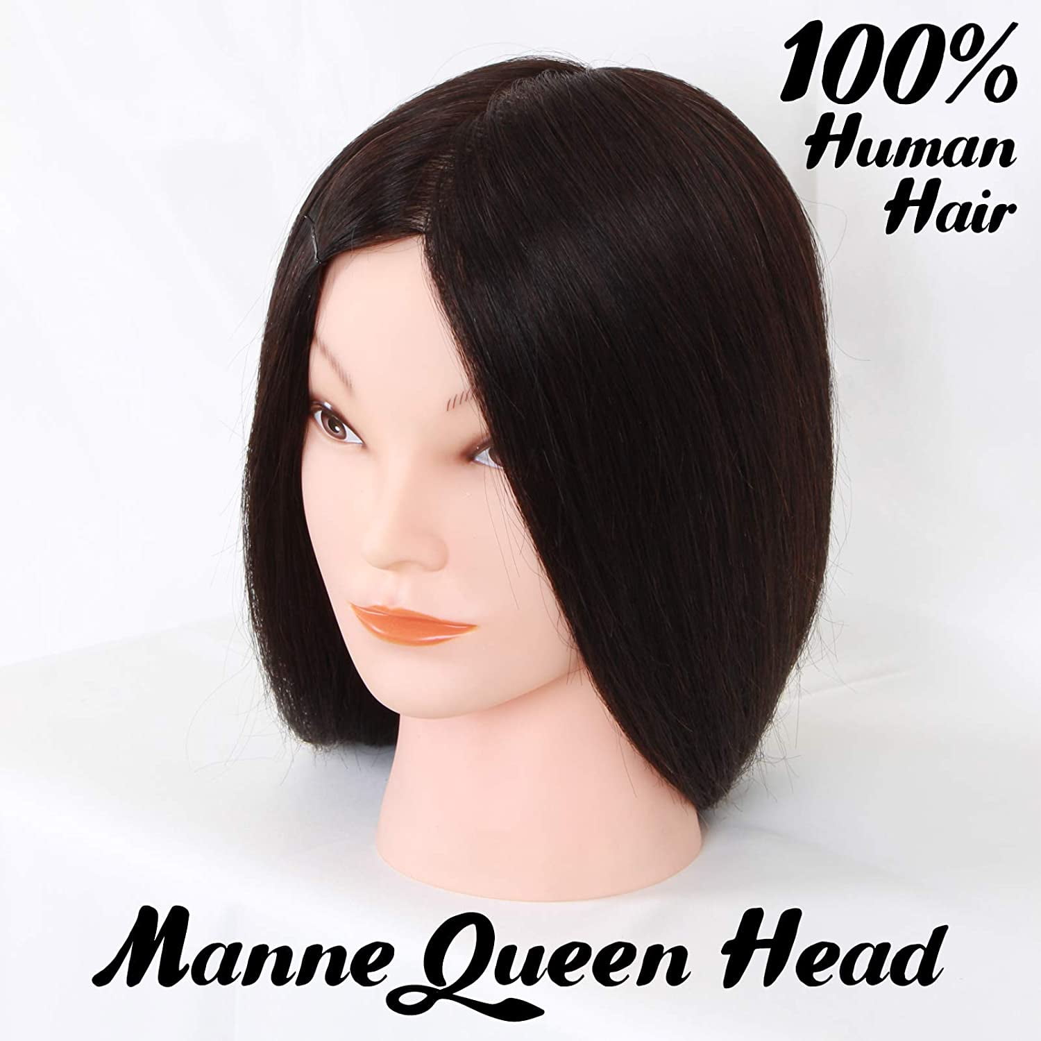 Traininghead 20-22 100% Human hair Mannequin head Training Head  Cosmetology Manikin Head Doll Head with free Clamp … - Yahoo Shopping