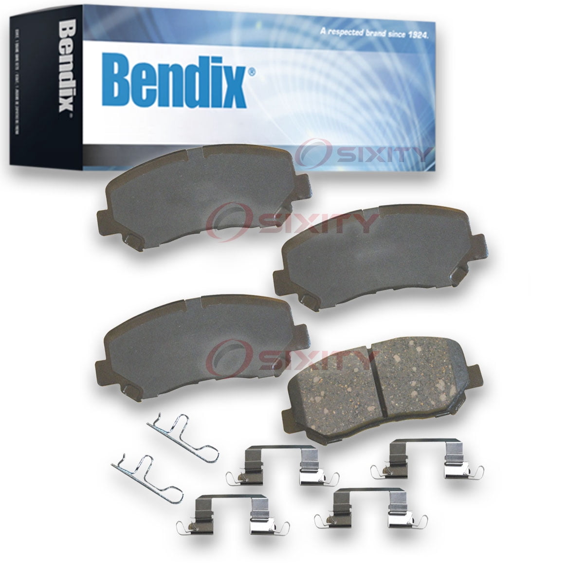 Bendix Brakes Disc Brake Pad Set Fits select: 2016-2017 CHRYSLER 200, 2016 DODGE DART
