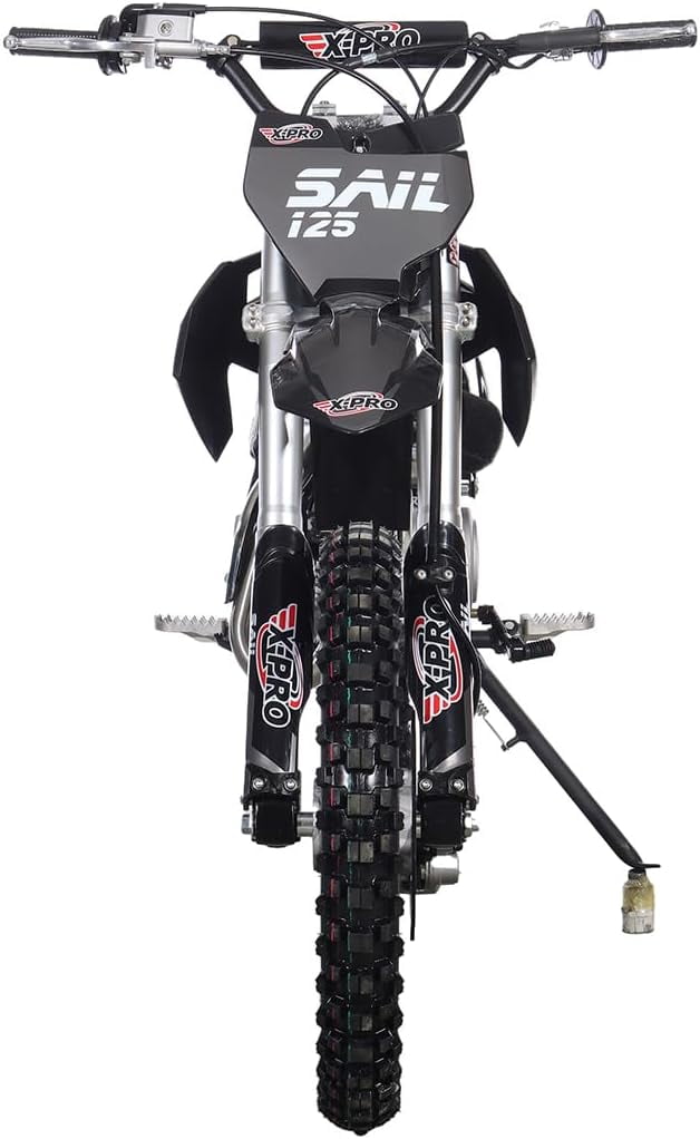 X-Pro Storm Semi S3 Gasoline 125cc Dirt Bike - Black