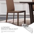 thumbnail image 3 of LEORX Furniture Corner Connectors Wardrobes and Cabinets 10Pcs, 3 of 8