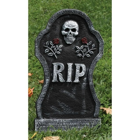 Tombstone with Roses
