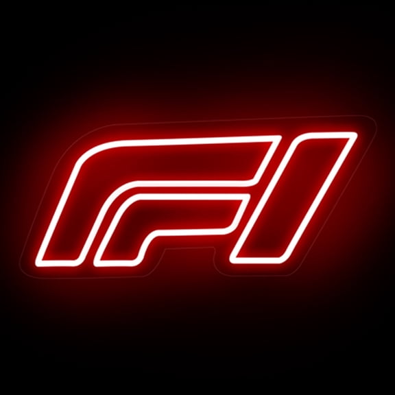 Racing Logo Neon Sign, MotorSport LED Light, Racing Sports Neon Sign, Garage Decor, Sport Car Sign, Racing art Decoration, 15.7"x7.1"