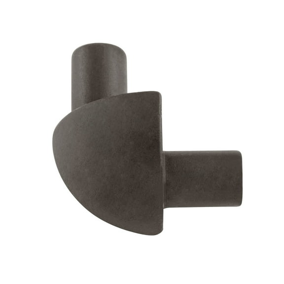 M-D Building Products 32034 3/8 in. Satin Antique Bronze Aluminum Bullnose Outside Corner