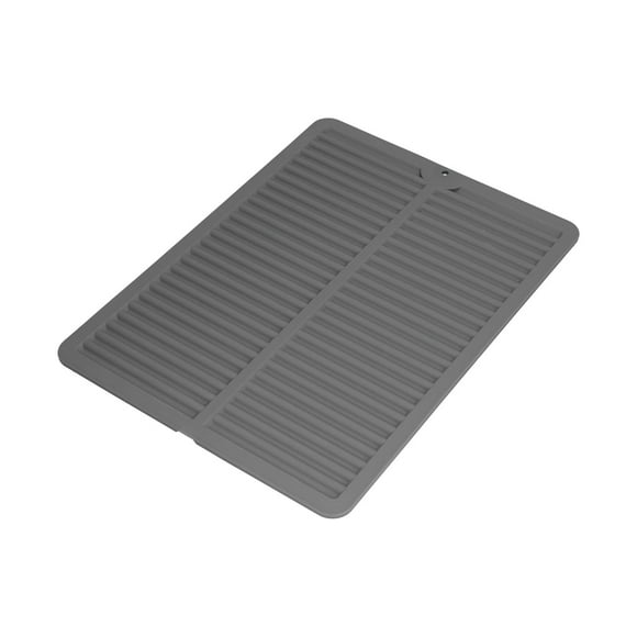Alfombrilla de silicona para secar platos, alfombrilla para secar platos, almohadilla de drenaje de silicona múltiple, alfombrilla para secar platos diseñada meticulosamente