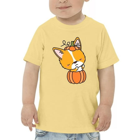 

Halloween Corgi Pumpkin Costume T-Shirt Toddler -Image by Shutterstock 3 Toddler