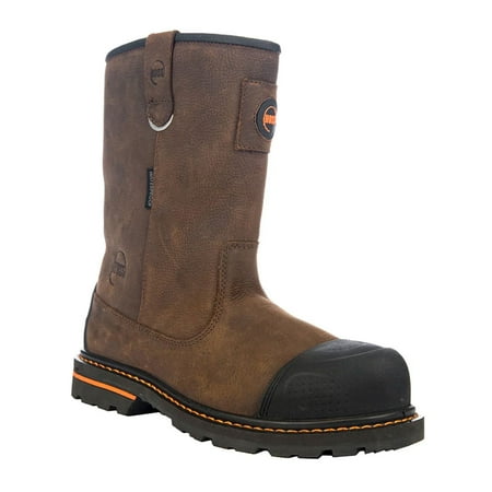 

HOSS Boots Men s Cartwright II Soft Toe Pull-On Wellington Work Boots