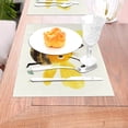 thumbnail image 5 of YFYANG Washable Heat-Resistant Placemats, 70% PVC/30% Polyester, Cute Bee Patterns Kitchen Table Mat, 12" x 18" 4 Pcs, 5 of 6