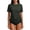 Army Green, variant on Women's Sun Protection Beach Surfing Top, Raglan Sleeve Drawstring Hem Shirt,