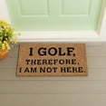 thumbnail image 2 of 28" x 16" Nature Coir Mat, I Golf, 2 of 6