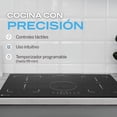 thumbnail image 3 of Parrilla de Inducción Magnética Empotrable 5 Quemadores 4500W 110v Belfast 5 FLINE, 3 of 7