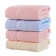 thumbnail image 5 of Nvzi 6 toallas de baño de algodón suave, súper suaves, muy absorbentes, para ducha, piscina, 28,35 x 12,99 pulgadas (azul cielo), 5 of 5