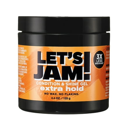 Softsheen Carson Let's Jam! Dark and Lovely Condition and Shine Gel, 4.4 oz