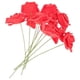 thumbnail image 5 of Artificial Flower Red Rose Branch Decor for DIY Bouquet 50Pcs, 5 of 5
