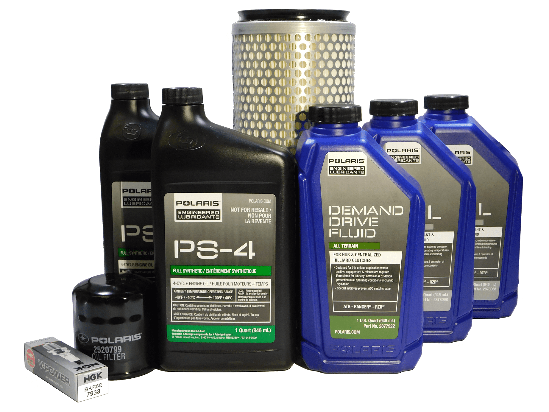 20102014 Polaris Ranger 400 500 Crew OEM Complete Service Kit Oil Change POL11