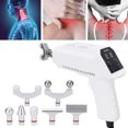 thumbnail image 1 of Electric Spine Chiropractor, Muscle Relaxation Electric Impulse Gun Soft 8 Interchangeable Heads 9 Gears Joint Relief with Storage Box for Body Treatment US Plug 110V, 1 of 7