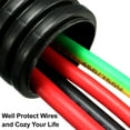 thumbnail image 3 of Corrugated Tube Conduit PP Tubing Flexible Pipe Hose Black 16mmx20mm 12M Long, 3 of 5