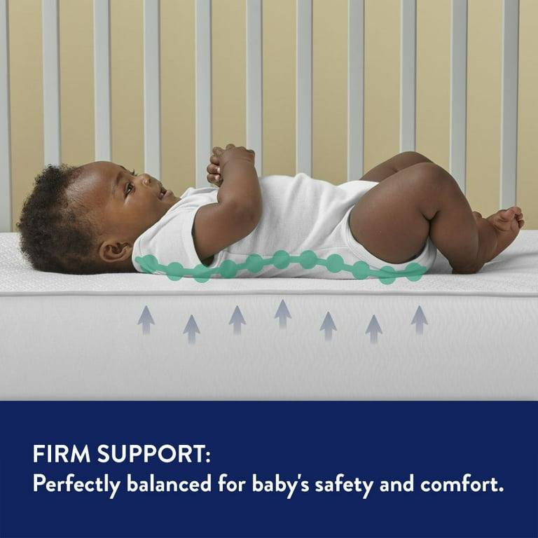 Crib Mattress Pad HALO Essential Crib Toddler Mattress