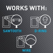 3M CLAW Drywall Picture Hanger, Holds 15 lbs, 1 Hanger/Pack