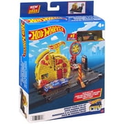 Mattel HKX44 Hot Wheels City Speedy Pizza Pick-Up Track Set
