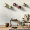 thumbnail image 5 of 12pcs Baseball Cap Hooks, TSV Hat Rack for Wall, Adhesive Hat Hooks, No Drilling Hat Organizer Cowboy Hat Holder, Strong Hat Hanger to Display for Door Closet, Black, 5 of 7