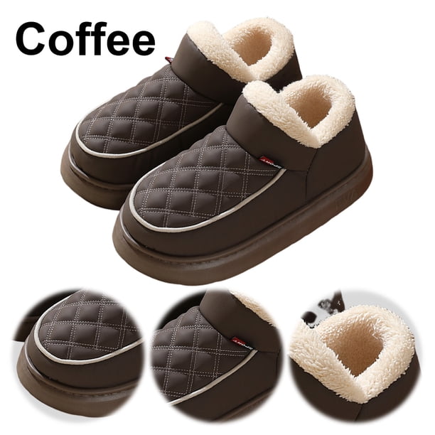 Pantuflas Mullidas Con Plataforma para Mujer Y Hombre Cálidas Cómodas Interior Exterior