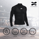 thumbnail image 3 of ZAPARI Playera Deportiva Manga Larga, Licras Deportivas para Hombre de Compresion con Cuello Redondo verde CH, 3 of 5