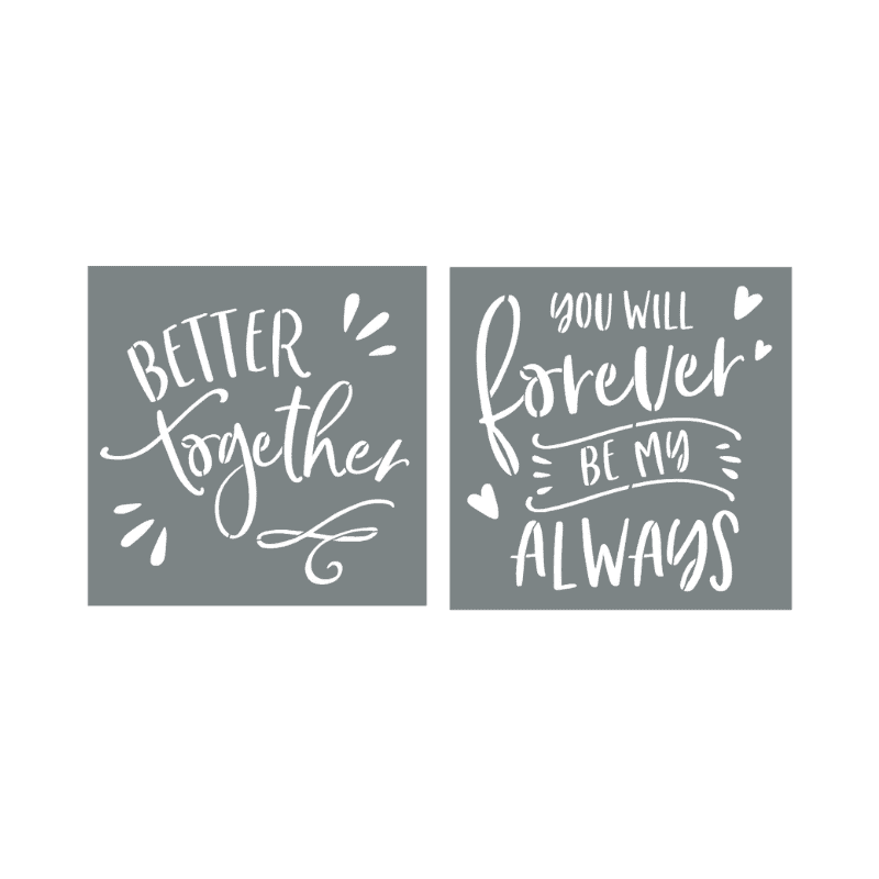 Custom Design Your Own Personalised Stencil Reusable Mylar Wood Acrylic Bespoke