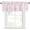 Pink, variant on Buffalo Plaid Valances for Windows Farmhouse Kitchen Curtains Valances Rod Pocket Valance Curtains for Windows Amber Orange Farmhouse Gingham Striped Window Valances for Bathroom Bedroom 60"x18"