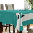 thumbnail image 5 of Yayeee Tablecloths 54" x 72" Rectangle Wrinkle Resistant Party Table Cover, Black Cat and Coffee, 5 of 8