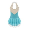 thumbnail image 2 of iEFiEL Girls Sequins Figure Skating Leotard Gymnastic Ballet Dance Performance Dress, 2 of 7
